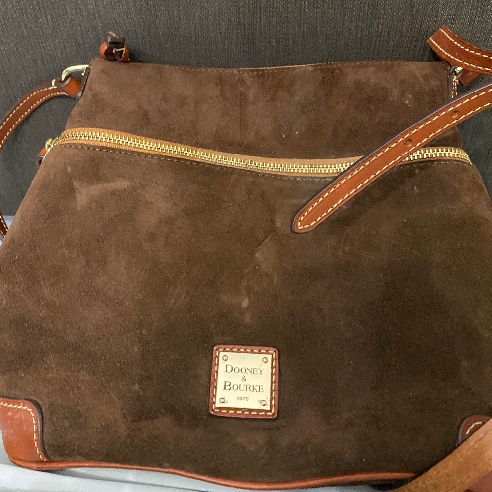 Dooney & Bourke Suede long crossbody